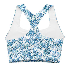 Longline sports bra