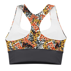 Longline sports bra