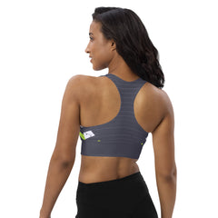 Longline sports bra