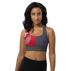 Longline sports bra