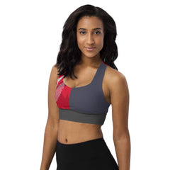 Longline sports bra