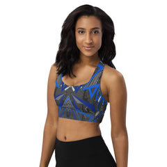 Longline sports bra