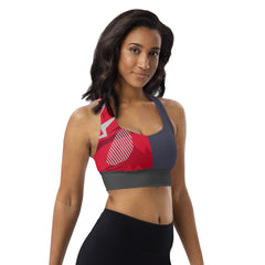 Longline sports bra